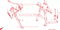 PIEDE D'APPOGGIO per Honda CBR 1100 SUPER BLACKBIRD 2003