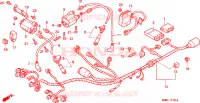 BARDATURA FILO per Honda TRANSALP 600 34HP 1997