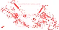 CARBURATORE (PARTI COMPONENTI) per Honda TRANSALP 600 34HP 1997