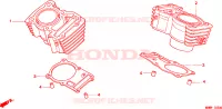 CILINDRO per Honda TRANSALP 600 34HP 1997