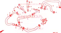 CONDOTTO ACQUA per Honda TRANSALP 600 34HP 1997