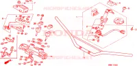 CONDOTTO MANIGLIA/PONTE SOPRA per Honda TRANSALP 600 34HP 1997