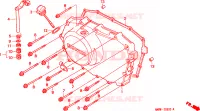 COPERTURA CASSA MANOVELLA per Honda TRANSALP 600 34HP 1997