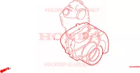 CORREDO B GUARNIZIONE per Honda TRANSALP 600 34HP 1997