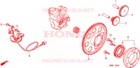 GENERATORE POLSO/ INNESTO AVVIATORE per Honda TRANSALP 600 34HP 1997