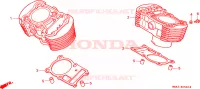 CILINDRO per Honda SHADOW VT 750 1998