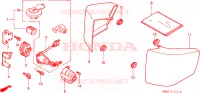COPERTURA LATO per Honda SHADOW VT 750 1998
