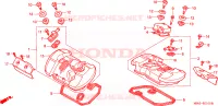 COPERTURA TESTA CILINDRO per Honda SHADOW VT 750 1998