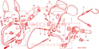 INTERRUTTORE/CAVO per Honda SHADOW VT 750 1998