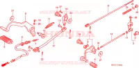 PEDALE per Honda SHADOW VT 750 1998