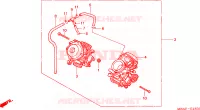 CARBURATORE(ASS.) per Honda SHADOW VT 750 Hamamatsu factory 2000