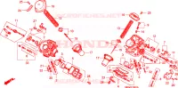 CARBURATORE (PARTI COMPONENTI) per Honda SHADOW VT 750 Hamamatsu factory 2000