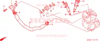 CONDOTTO ACQUA per Honda SHADOW VT 750 Hamamatsu factory 2000
