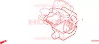 CORREDO B GUARNIZIONE per Honda SHADOW VT 750 Hamamatsu factory 2000