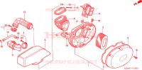 FILTRO ARIA per Honda SHADOW VT 750 Hamamatsu factory 2000