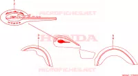 MARCHIO per Honda SHADOW VT 750 Hamamatsu factory 2000