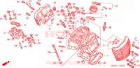TESTATA(FRONTE) per Honda SHADOW VT 750 Hamamatsu factory 2000