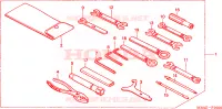 UTENSILI per Honda SHADOW VT 750 Hamamatsu factory 2000