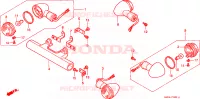 FRECCIA per Honda VT 1100 SHADOW C3 1999
