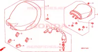 SEDILE per Honda VT 1100 SHADOW C3 1999