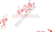 POMPA OLIO per Honda XR 650 Hamamatsu factory 2003