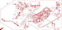 CORPO VALVOLA IMMISSIONE(ASS.) per Honda XL 1000 VARADERO ABS 2005