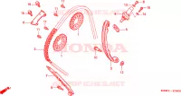 CATENA CAMMA/TENSIONE per Honda CBR 600 F 2003