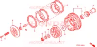 FRIZIONE(CBR600F) per Honda CBR 600 F 2003