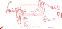 PIEDE D'APPOGGIO per Honda CBR 600 F 2003