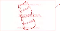 PROTEZIONE SERBATOIO per Honda CBR 600 F 2003