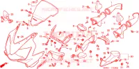 RIPARO SUPERIORE per Honda CBR 600 F 2003