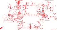SERBATOIO COMBUSTIBILE per Honda CBR 600 F 2003