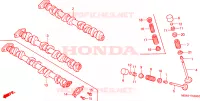 ALBERO A CAMME/VALVOLA per Honda CBR 600 1999