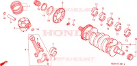 ALBERO A GOMITI/PISTONE per Honda CBR 600 1999