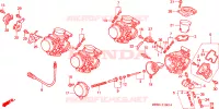 CARBURATORE (PARTI COMPONENTI) per Honda CBR 600 1999