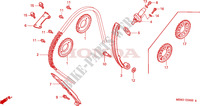 CATENA CAMMA/TENSIONE per Honda CBR 600 F4 2000