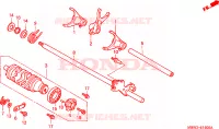 CILINDRO CAMBIO per Honda CBR 600 1999