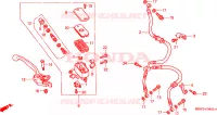 CILINDRO MAESTRO FRENO per Honda CBR 600 1999