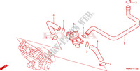 CONTROLLO INIEZIONE ARIA VALVOLA(1) per Honda CBR 600 F4 2000