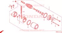 MOTORE AVVIAMENTO per Honda CBR 600 1999