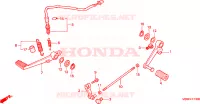 PEDALE FRENO/PEDALE CAMBIO per Honda CBR 600 1999