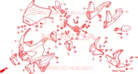 RIPARO SUPERIORE(1) per Honda CBR 600 1999