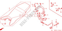 SEDILE(1) per Honda CBR 600 2000