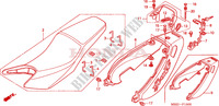 SEDILE/RIPARO SEDILE (CB600F2/F22) per Honda CB 600 F HORNET 2002