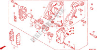 CALIBRO FRENO ANTERIORE S. per Honda GL 1800 GOLD WING ABS 2011