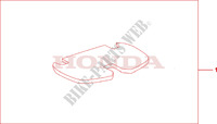 BASE PORTAPACCHI per Honda TRANSALP 650 2005