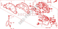 INDICATORE per Honda TRANSALP 650 34HP 2000