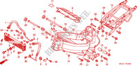 CORPO TELAIO/RINFRESCATORE OLIO per Honda CB 1100 X11 2001