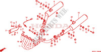 SMORZATORE SCARICO per Honda CB 1100 X11 2000