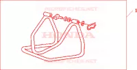 CAVALLETTO MANUT.POST. per Honda VTR 1000 SP1 2000